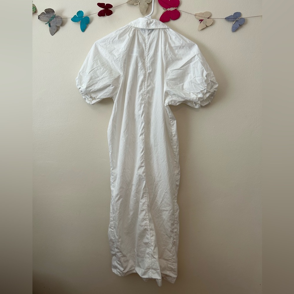 J. Crew Collared Cotton Poplin Maxi Dress - Picture 3 of 8